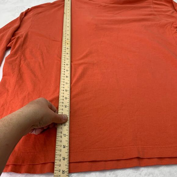 Tommy Bahama Mens Sz XXL Orange 1/4 Zip Long Sleeve Sweatshirt Super Soft - Picture 8 of 9